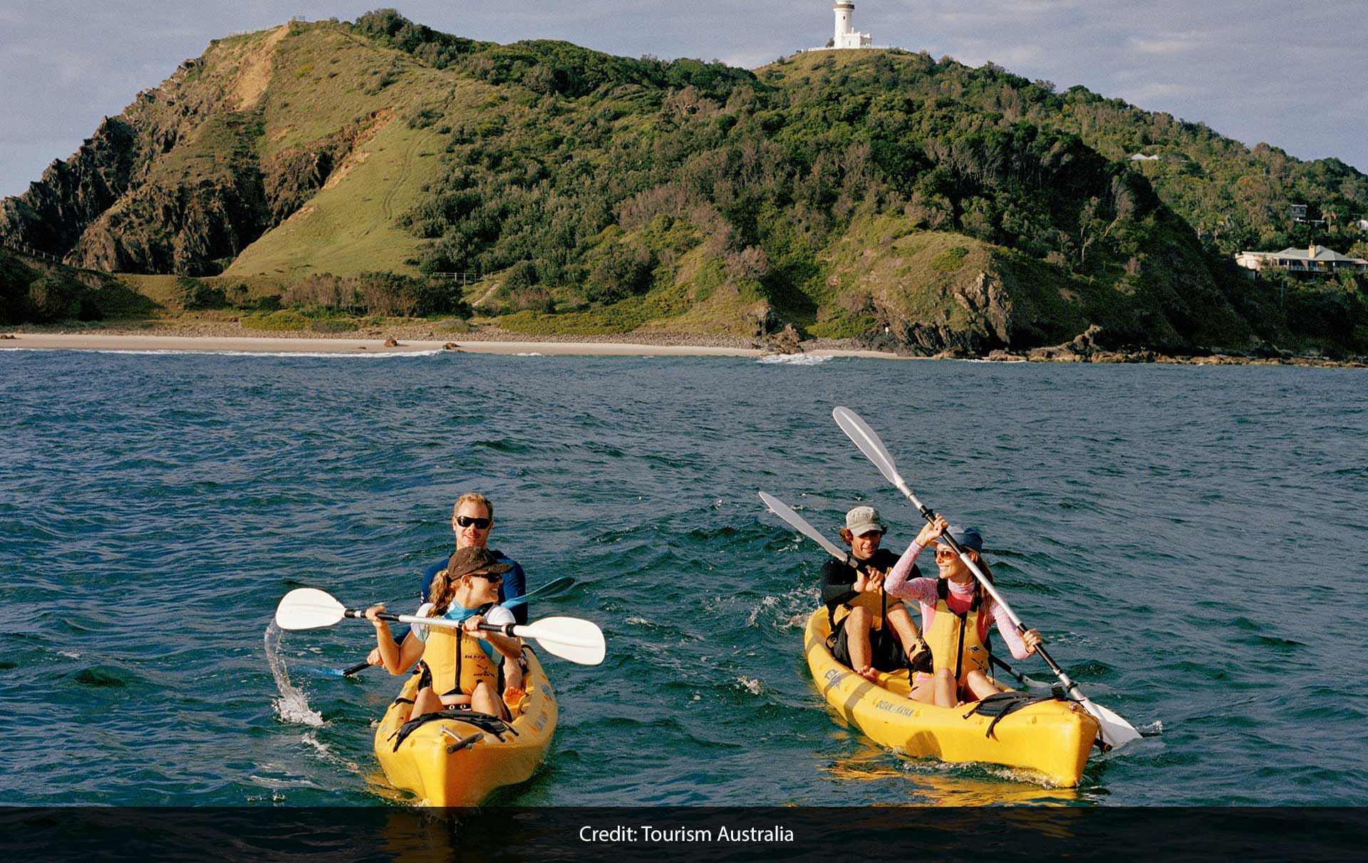 Byron Bay Kayak Black Tie Travel